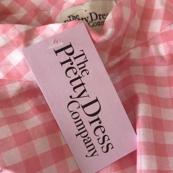 The Pretty Dress Company pink gingham plaid full skirt - Picture 8 of 8